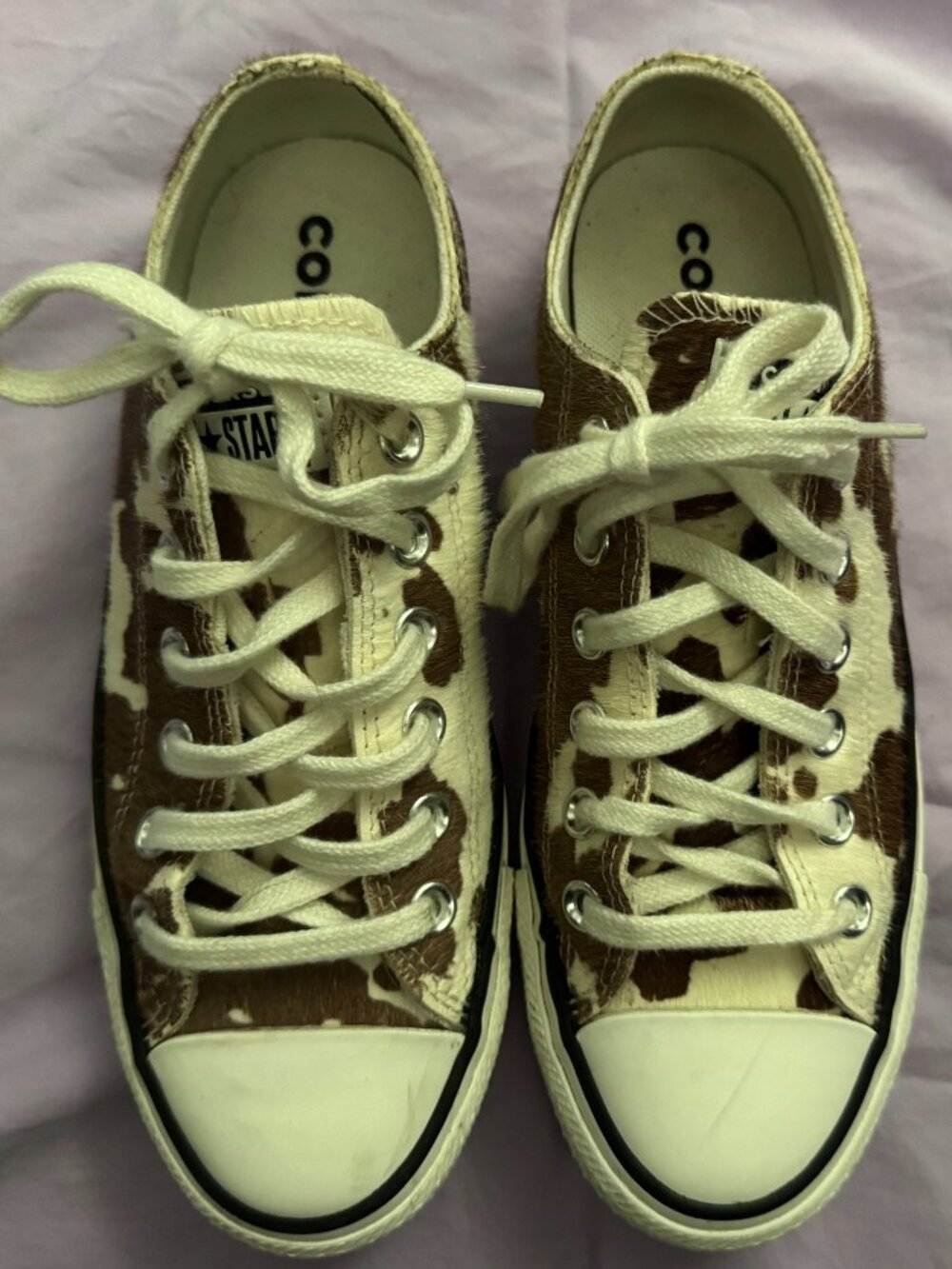 Converse Chuck Taylor All Star Ox Low Top Cow Print Sneaker